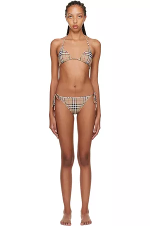 Burberry Beige Cobb Triangle Bikini
