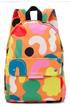Stella McCartney Rucksacks - Kids Orange Graphic Backpack