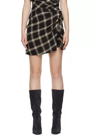 Isabel Marant Burgundy Natacha Miniskirt