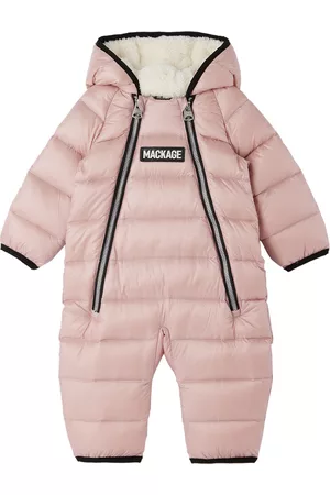 Mackage Baby Pink Bambi Down Snowsuit