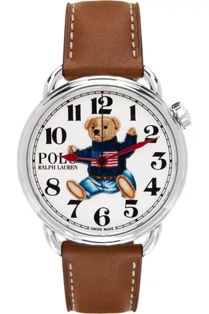 Ralph Lauren Men Watches - Brown Sitting Polo Bear Watch