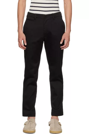 NANAMÍCA Men Chinos - Black Chino Trousers