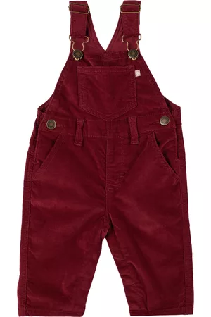 Molo Dungarees - Baby Red Spark Overalls