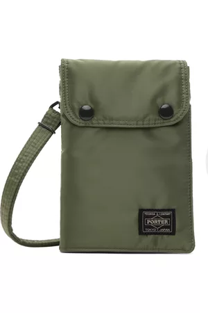 PORTER-YOSHIDA & CO Men Luggage - Khaki Trifold Messenger Bag