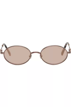 Moncler Rose Gold Tatou Sunglasses