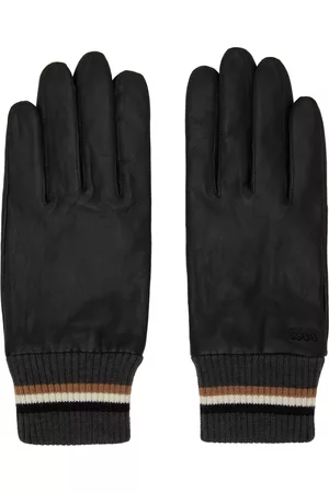 HUGO BOSS Men Gloves - Black Hyden Gloves