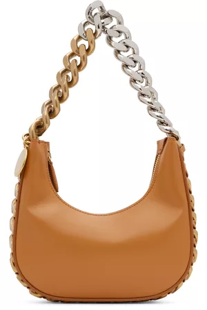 Stella McCartney Women Shoulder Bags - Brown Mini Frayme Bag