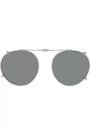 GARRETT LEIGHT Men Sunglasses - Silver Wilson Clip Sunglasses