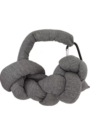 BLESS Men Scarves - SSENSE Exclusive Gray Bolster Scarf
