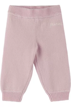 Marni Baby Pink Logo Lounge Pants