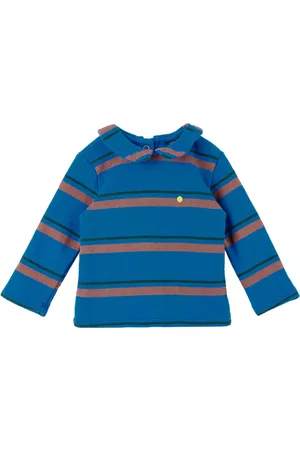 Bonmot Baby Blue Striped Shirt