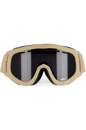Yaak Optics SSENSE Exclusive Beige OP-1 Ski Goggles
