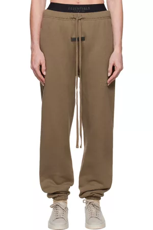Essentials Brown Drawstring Lounge Pants