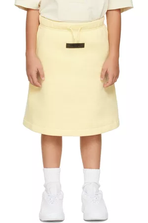 Essentials Kids Yellow Fleece Skirt