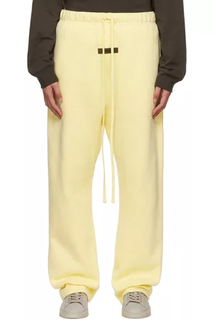 Essentials Yellow Relaxed Lounge Pants