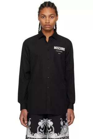 Moschino Men Shirts - Black 'Couture' Shirt