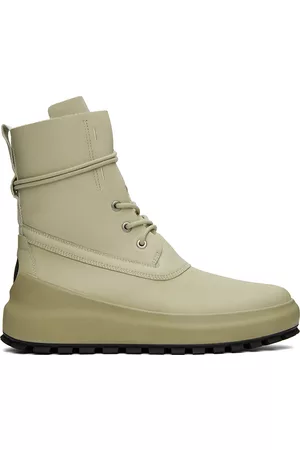 Stone Island Men Boots - Off-White Duck Boots