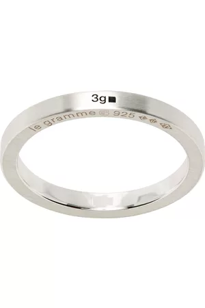 Le Gramme Men Rings - 3G Ribbon Ring