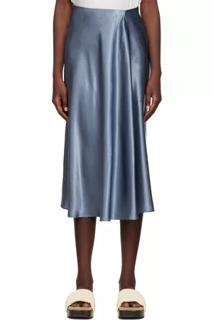 Max Mara Women Midi Skirts - Blue Coimbra Midi Skirt