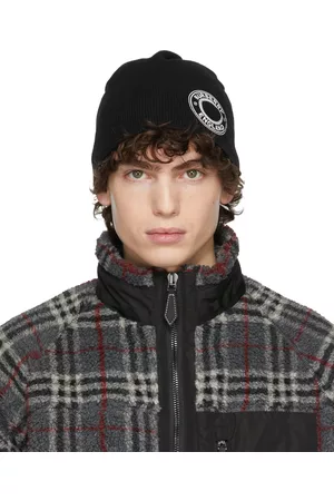Burberry Cashmere Graphic Logo Beanie
