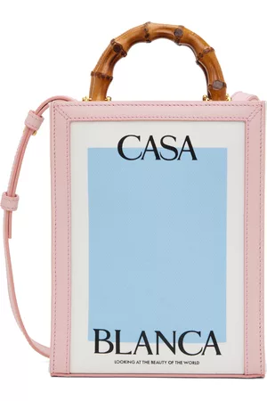 Casablanca Women Bags - Pink & Blue Mini 'Casa' Bag