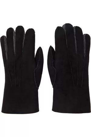 Paul Smith Black Shearling Gloves