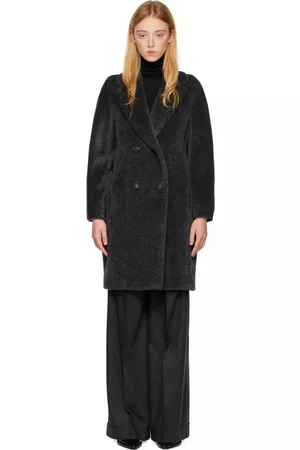 Max Mara Women Coats - Gray Roseto Coat