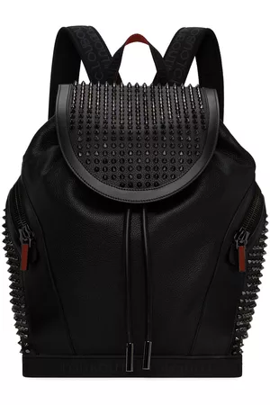 Christian Louboutin Black Explorafunk Backpack