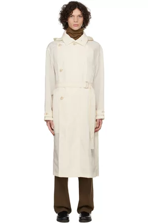LEMAIRE Off-White Light Trench Coat