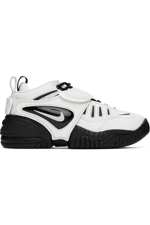 Nike Men Sneakers - White & Black AMBUSH Edition Air Adjust Force Sneakers