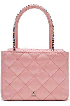 Amina Muaddi Women Bags - Pink Quilted Super Amini Betty Bag