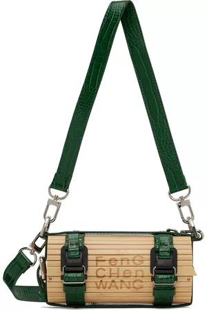 Feng Chen Wang Men Luggage - Beige & Small Bamboo Bag