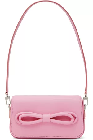 Mach & Mach Women Shoulder Bags - Pink Puffed Bow Bag