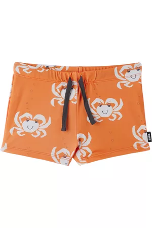 nadadelazos Kids Orange Swim Shorts