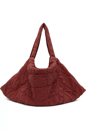LEMAIRE Men Bags - Red Large Wadded Tote