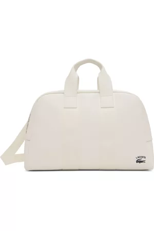 Lacoste Men Luggage - White Weekend Duffle Bag