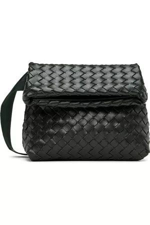 Bottega Veneta Men Luggage - Green Classic Intrecciato Bag