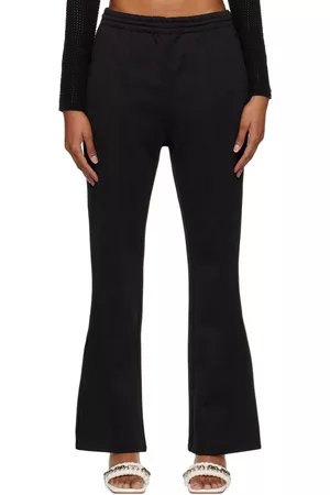 AMBUSH Women Sweats - Black Pinched Lounge Pants
