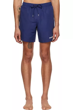 Burberry Blue Bonded Swim Shorts