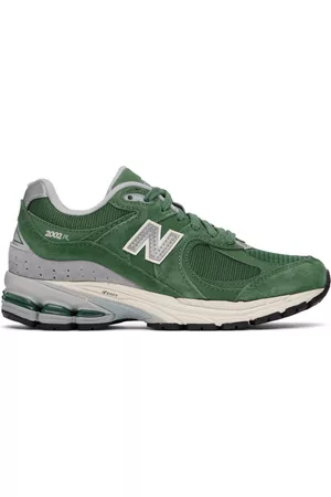 New Balance Women Sneakers - Green & Gray 2002R Sneakers