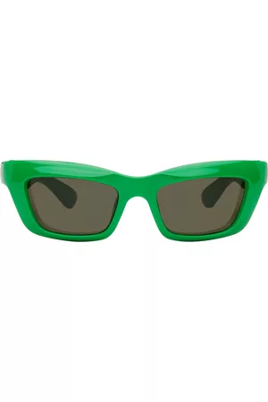 Bottega Veneta Men Sunglasses - Green Mitre Sunglasses