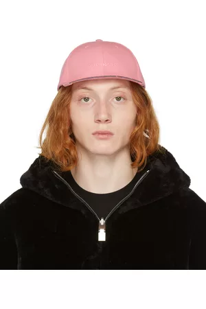 Givenchy Men Caps - Pink Chopped Cap