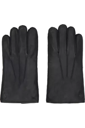 Ralph Lauren Black Sheepskin Gloves
