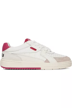 Palm Angels Women Sneakers - White & Pink University Sneakers