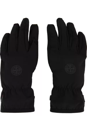 Stone Island Men Gloves - Navy Printed Gloves
