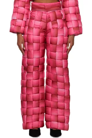 Constança Entrudo Women Pants - Pink Padded Trousers