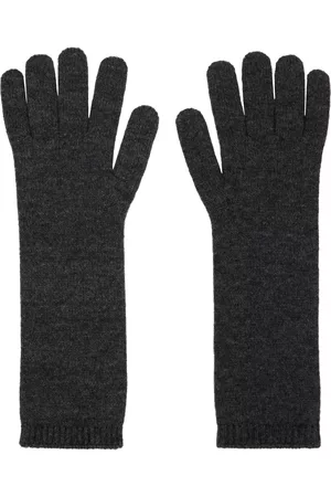 Max Mara Women Gloves - Gray Conio Gloves