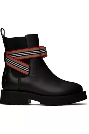 Burberry Boys Bow Ties - Kids Icon Stripe Bow Boots