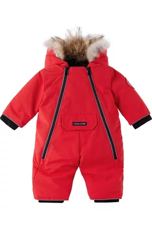 Canada Goose Baby Down & Shearling Snowsuit