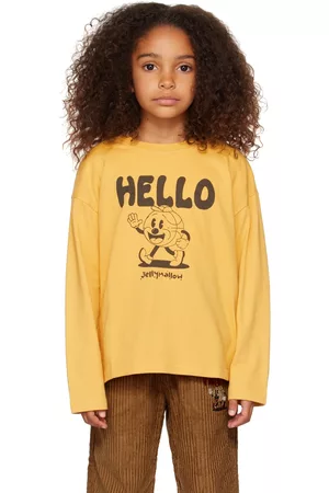 Jelly Mallow Kids 'Hello' Long Sleeve T-Shirt